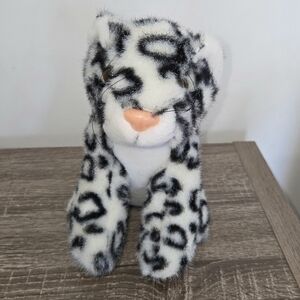 Circus Circus Snow Leopard Stuffed Animal Plush Vintage SEE PICTURES